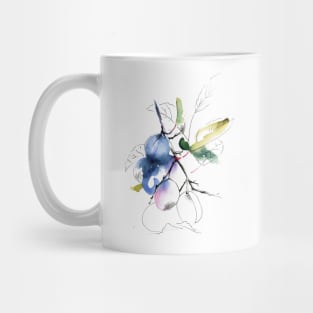 Ripe plums Mug